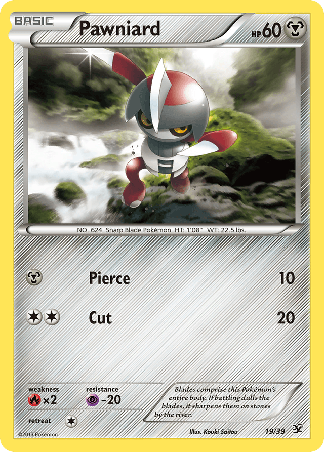 Pawniard — Kalos Starter Set #19