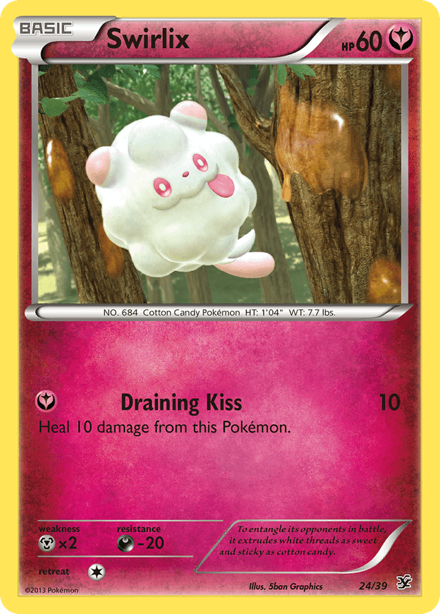 Swirlix — Kalos Starter Set #24