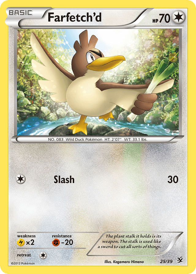 Farfetch'd — Kalos Starter Set #25