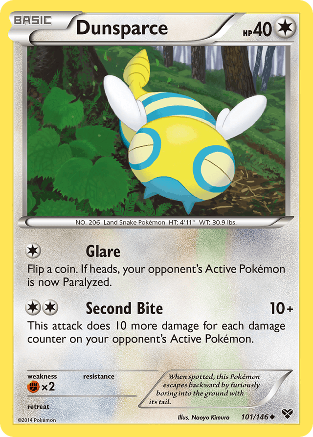 Dunsparce — XY #101