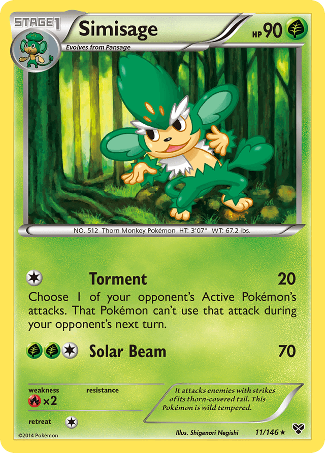 Simisage — XY #11