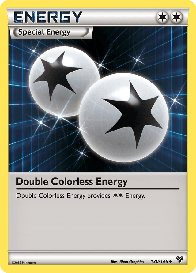 Double Colorless Energy — XY #130