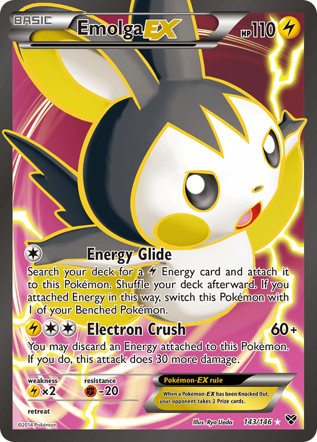 Emolga-EX — XY #143