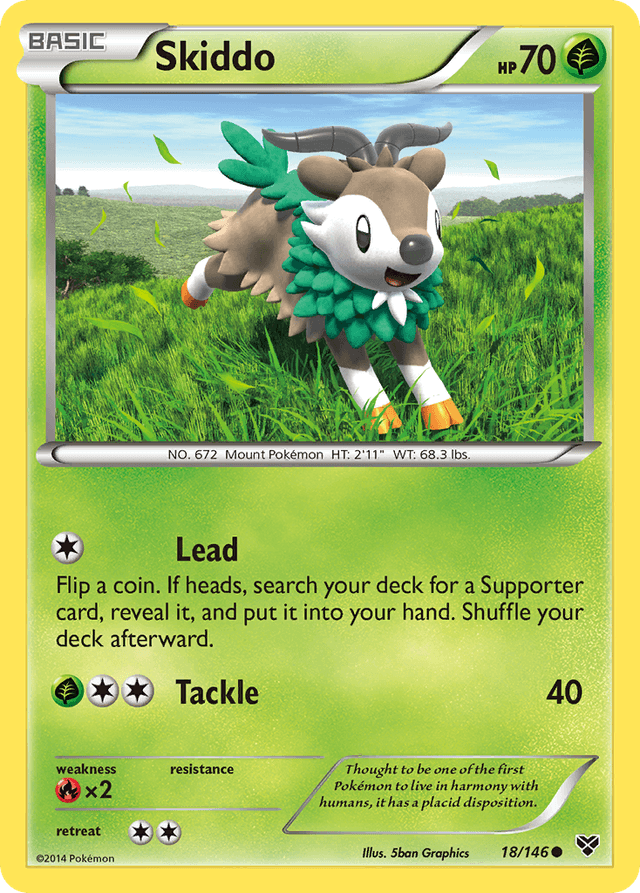 Skiddo — XY #18