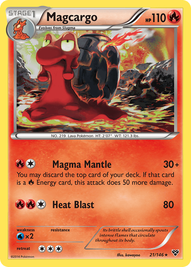 Magcargo — XY #21