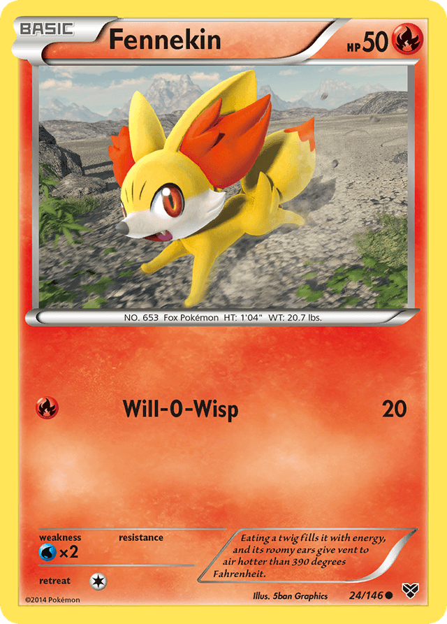 Fennekin — XY #24