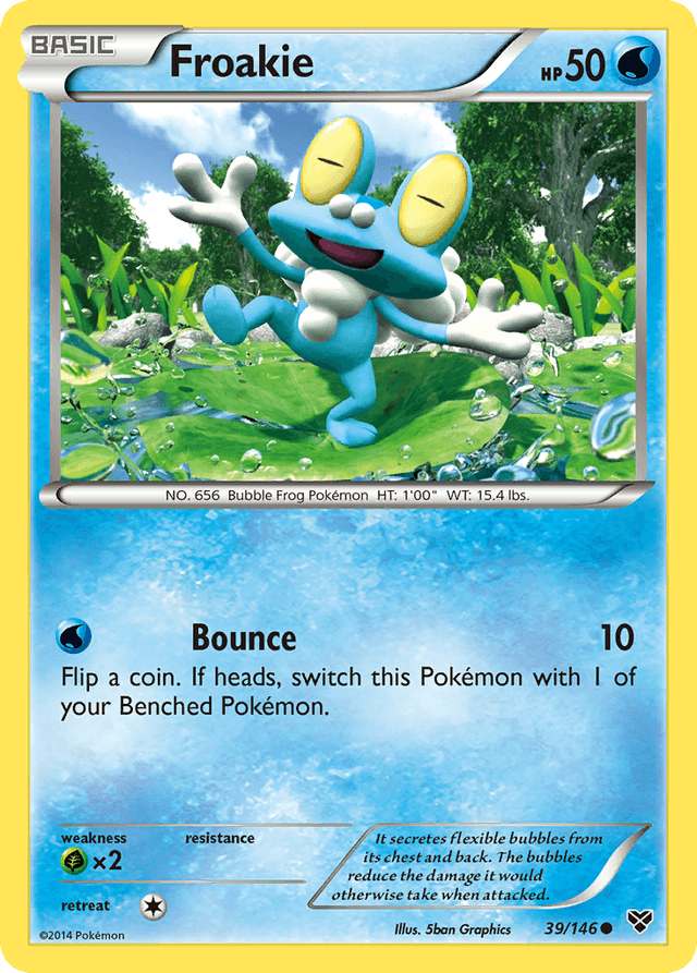 Froakie — XY #39
