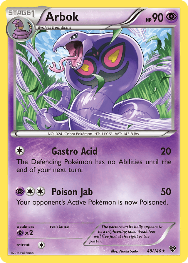 Arbok — XY #48