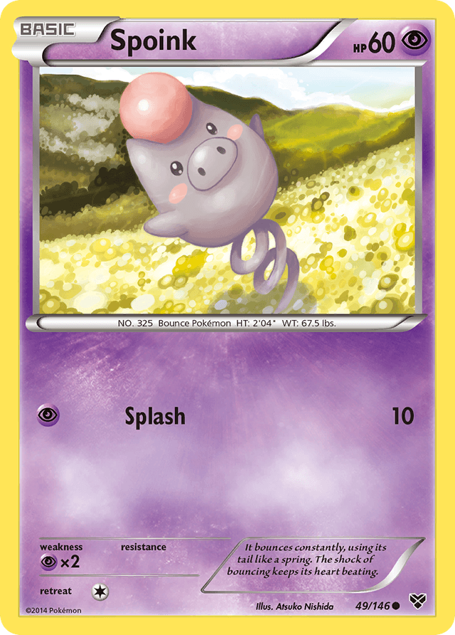 Spoink — XY #49