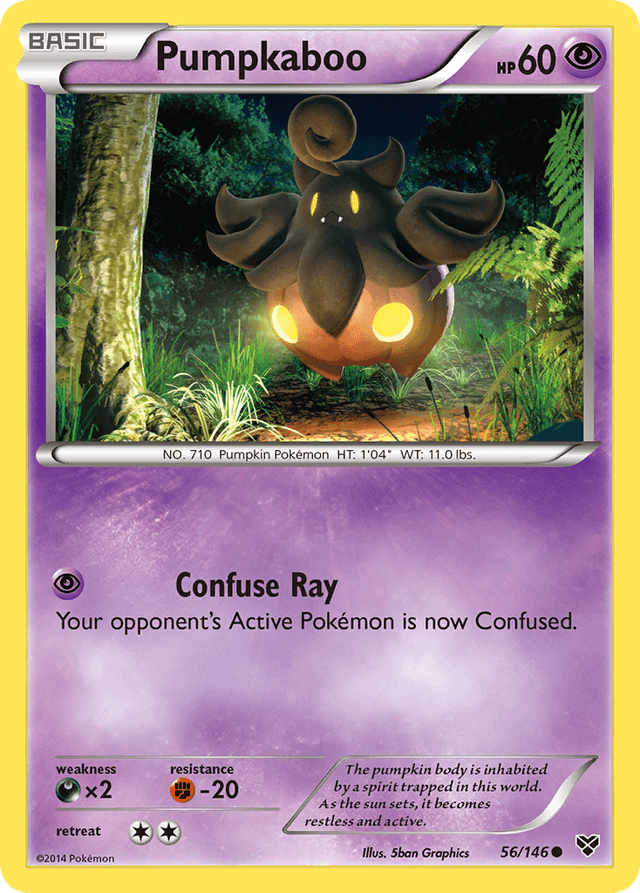 Pumpkaboo — XY #56