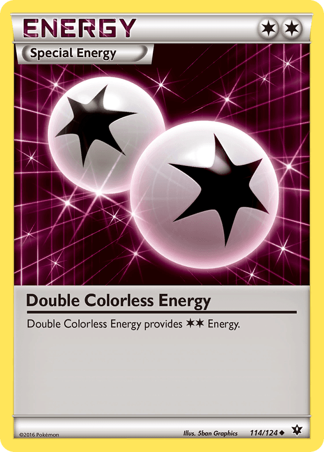 Double Colorless Energy — Fates Collide #114