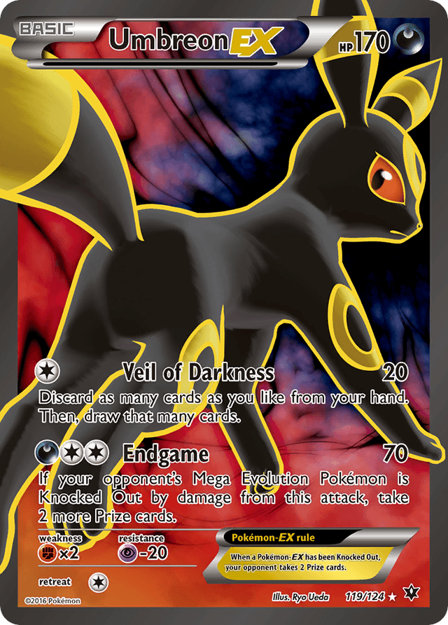 Umbreon-EX — Fates Collide #119