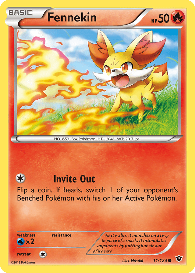 Fennekin — Fates Collide #11