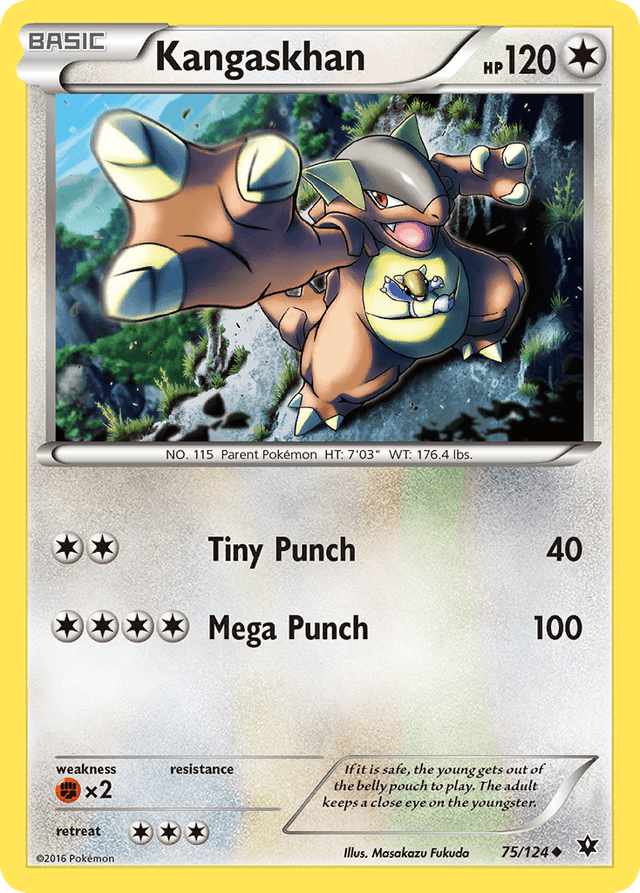 Kangaskhan — Fates Collide #75