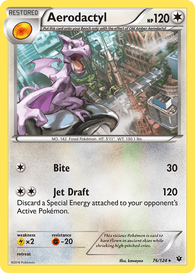 Aerodactyl — Fates Collide #76