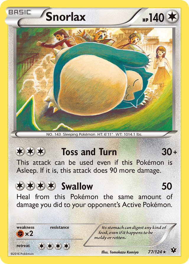 Snorlax — Fates Collide #77