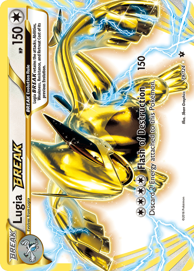 Lugia BREAK — Fates Collide #79