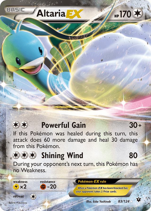 Altaria-EX — Fates Collide #83