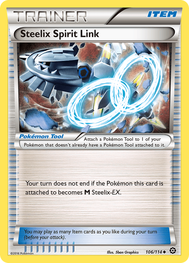 Steelix Spirit Link — Steam Siege #106