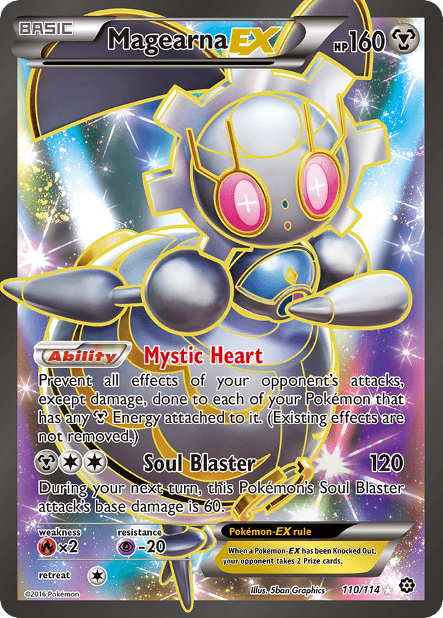 Magearna-EX — Steam Siege #110