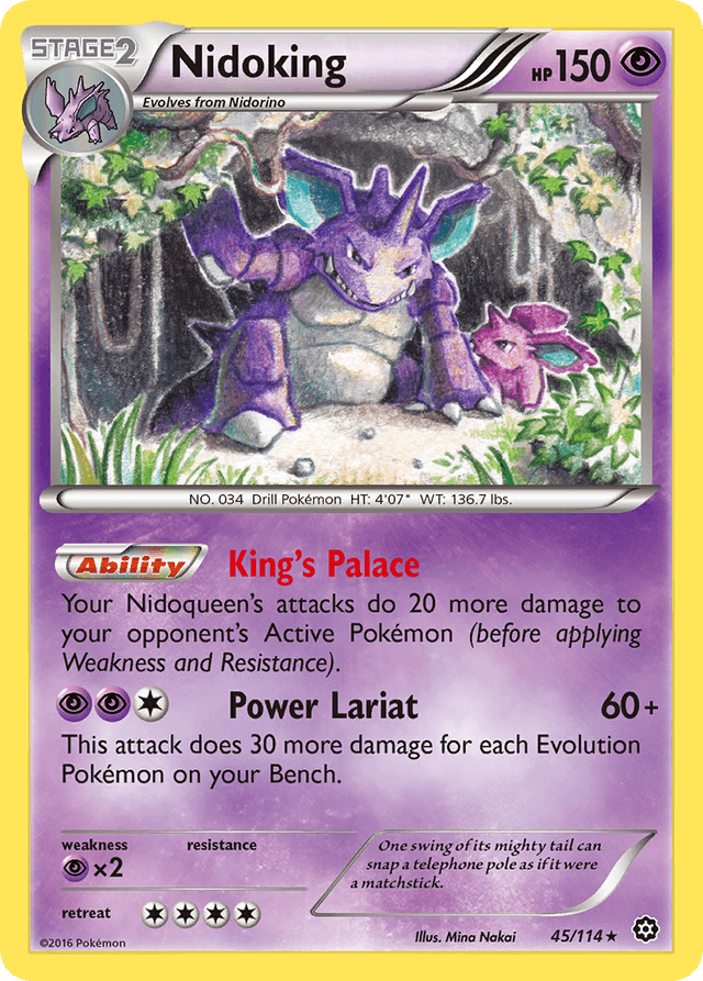Nidoking — Steam Siege #45