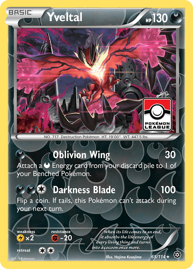 Yveltal — Steam Siege #65