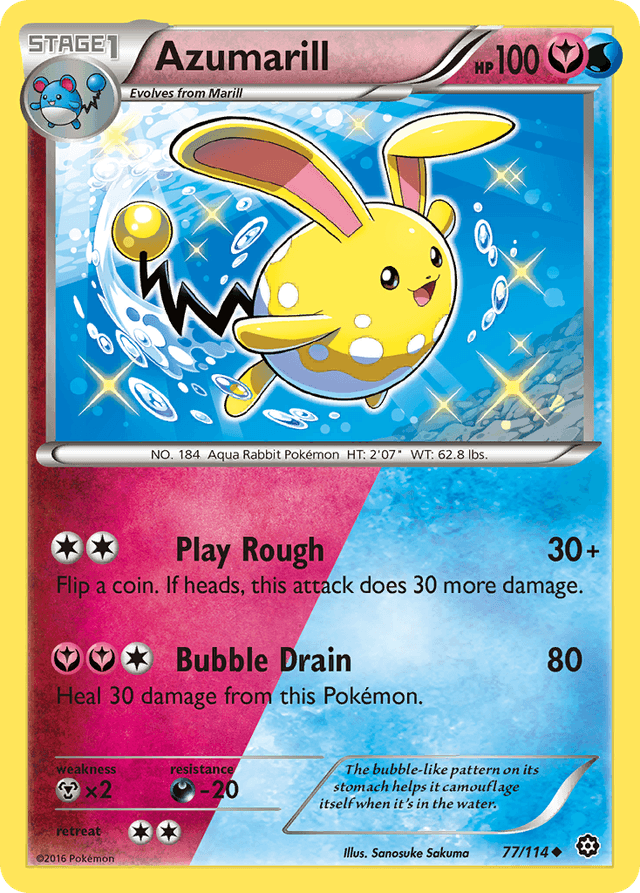 Azumarill — Steam Siege #77