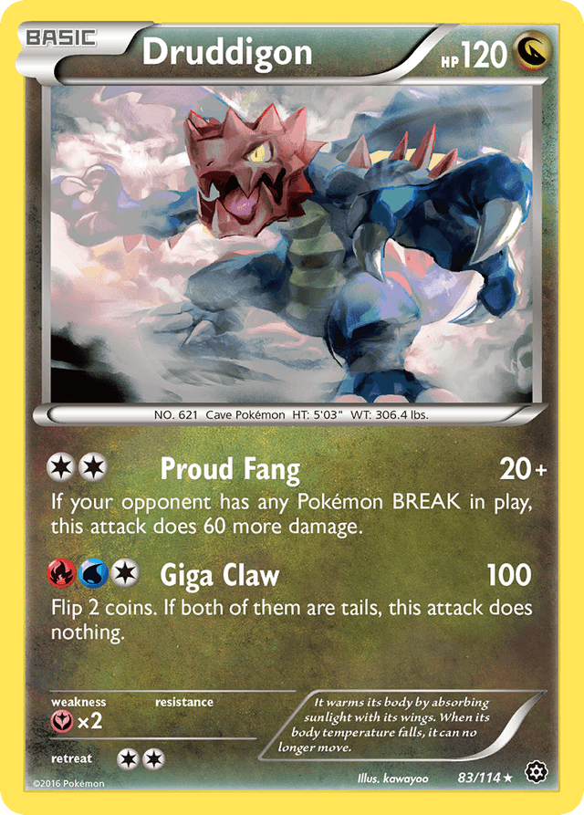 Druddigon — Steam Siege #83