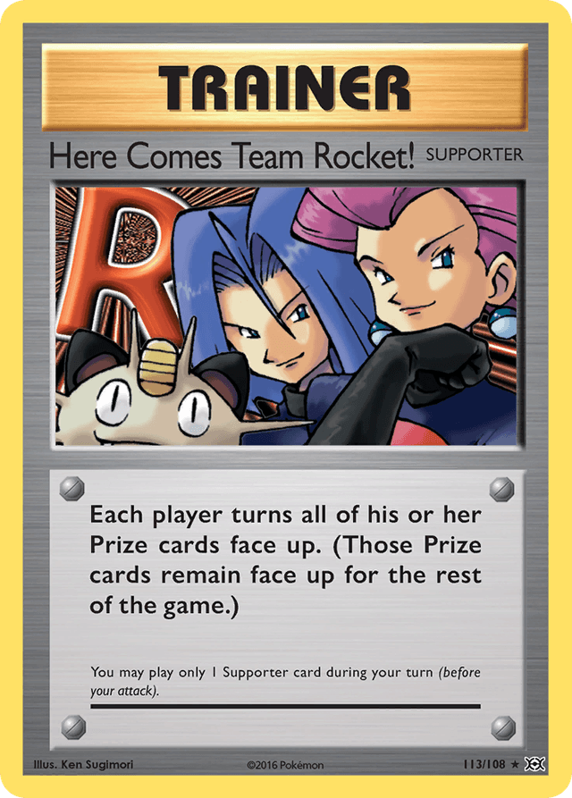 Here Comes Team Rocket! — Evolutions #113
