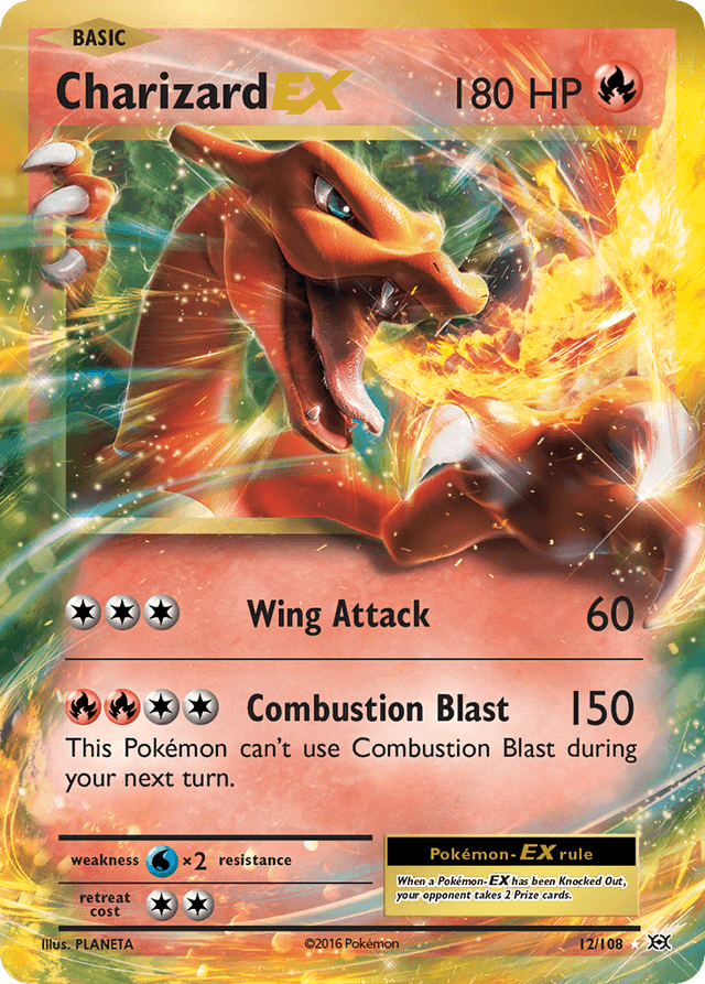 Charizard-EX — Evolutions #12