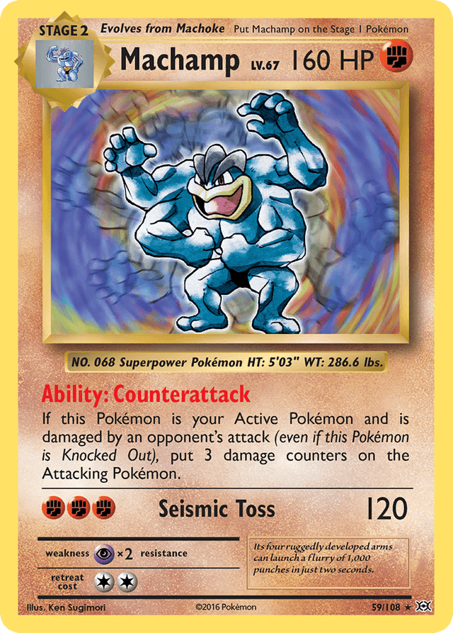Machamp — Evolutions #59