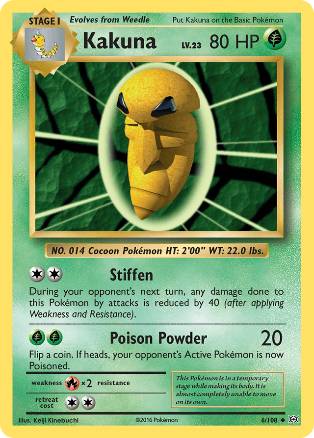 Kakuna — Evolutions #6