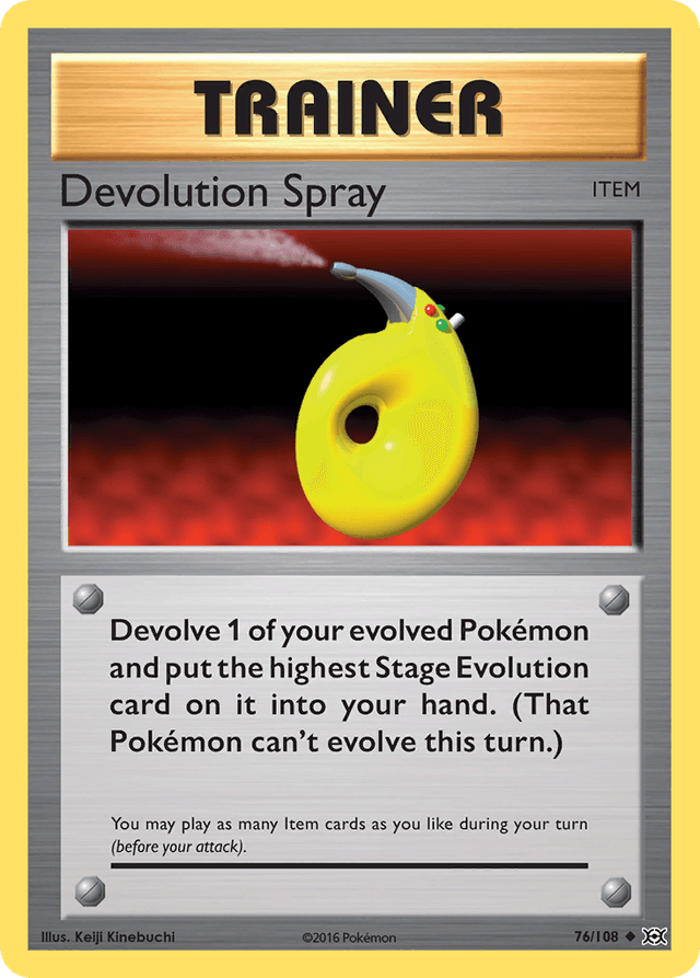 Devolution Spray — Evolutions #76