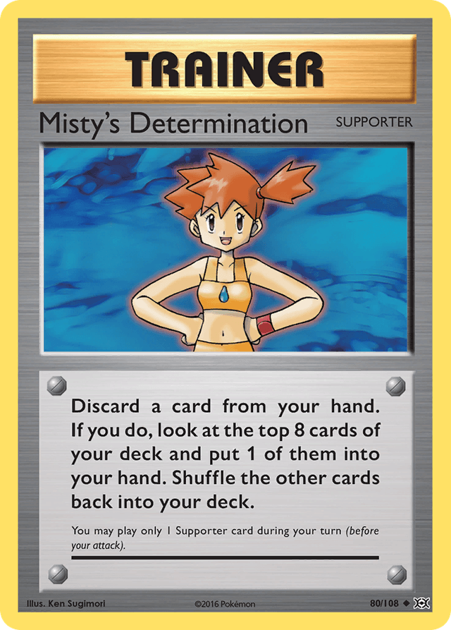 Misty's Determination — Evolutions #80