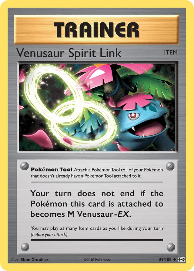 Venusaur Spirit Link — Evolutions #89