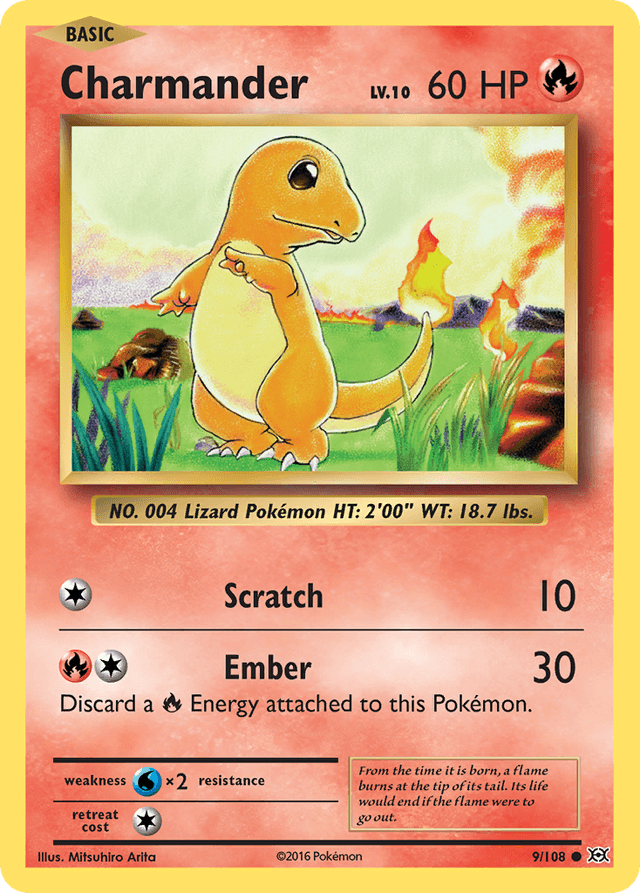 Charmander — Evolutions #9