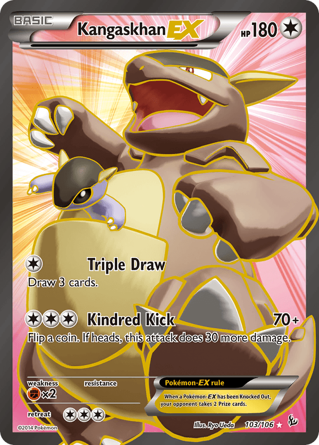 Kangaskhan-EX — Flashfire #103