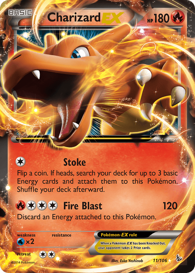 Charizard-EX — Flashfire #11