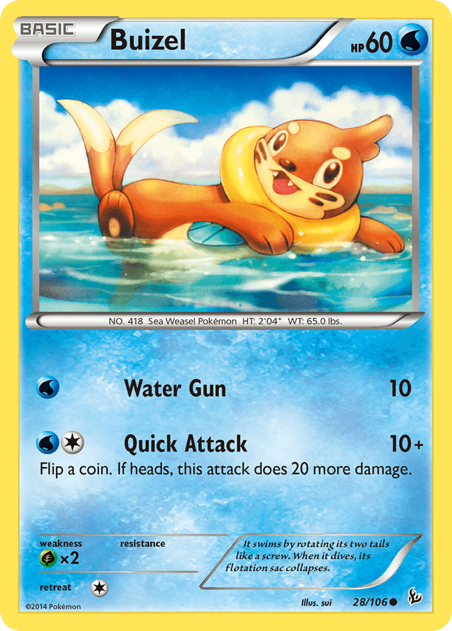 Buizel — Flashfire #28