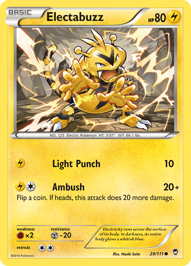 Electabuzz — Furious Fists #29