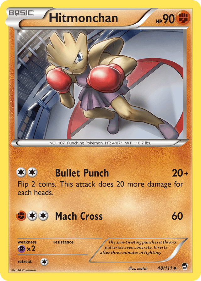 Hitmonchan — Furious Fists #48