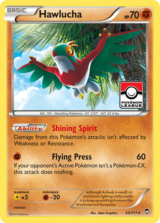 Hawlucha — Furious Fists #63