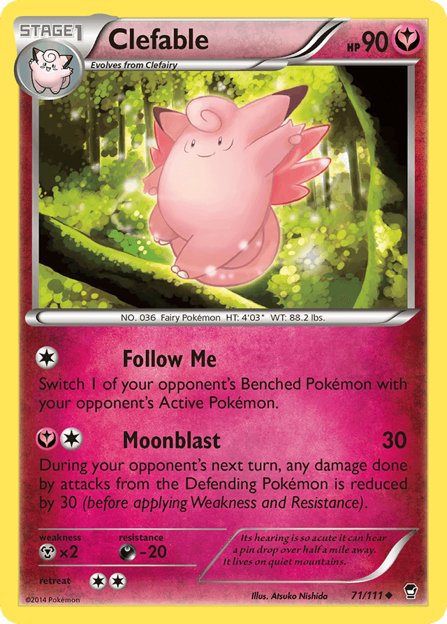 Clefable — Furious Fists #71