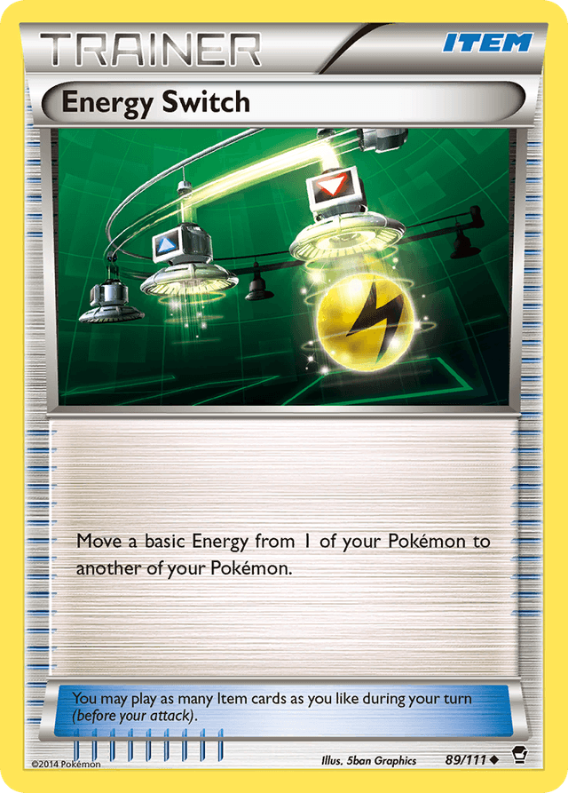 Energy Switch — Furious Fists #89