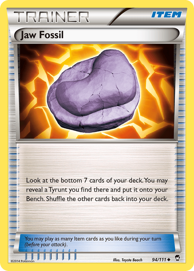 Jaw Fossil — Furious Fists #94