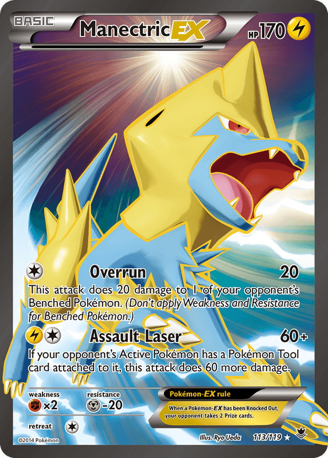 Manectric-EX — Phantom Forces #113