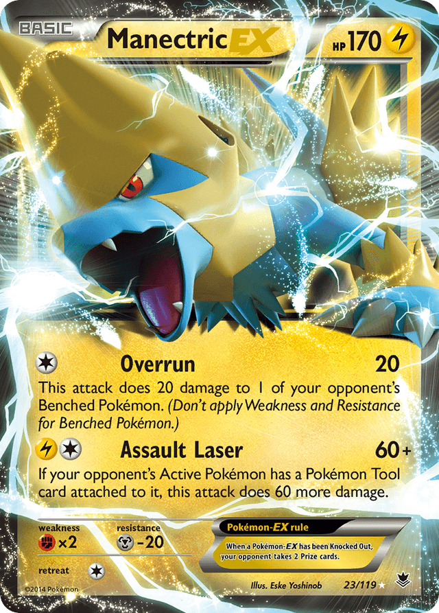 Manectric-EX — Phantom Forces #23