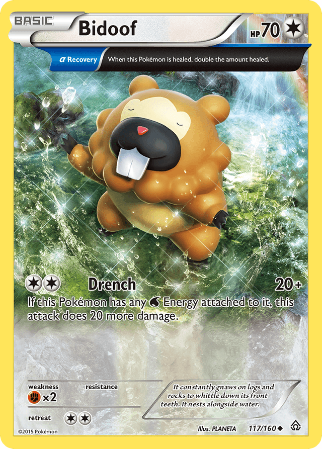 Bidoof — Primal Clash #117