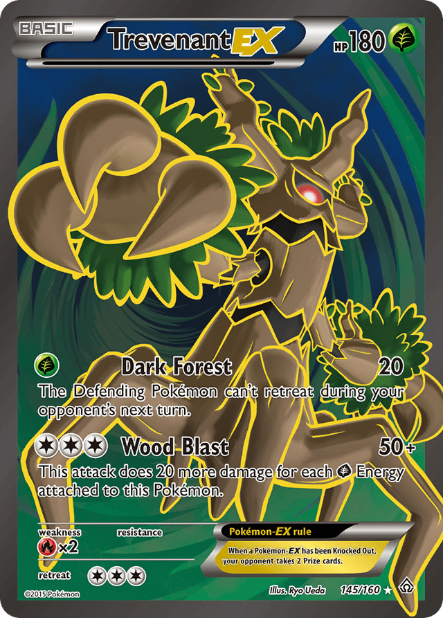 Trevenant-EX — Primal Clash #145