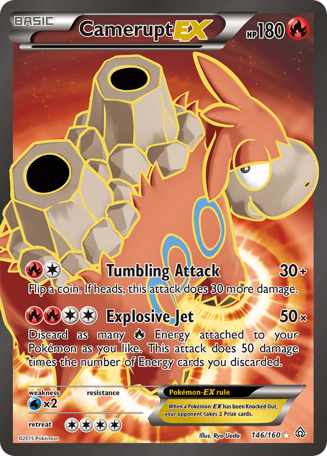 Camerupt-EX — Primal Clash #146